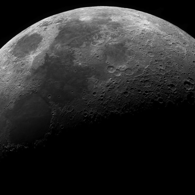 Mondmosaik aus 40 Teilen mit je 2700mm Brennweite